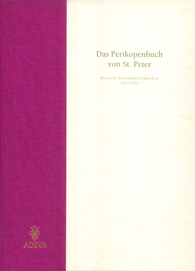 Das Perikopenbuch von St. Peter - Dokumentation